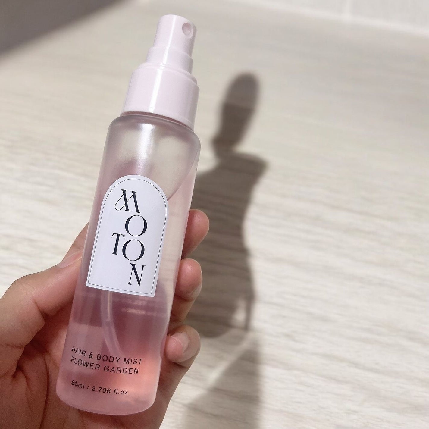 MOTON ヘア&ボディミスト フラワーガーデン/MOTON/香水(レディース)を使ったクチコミ(1枚目)