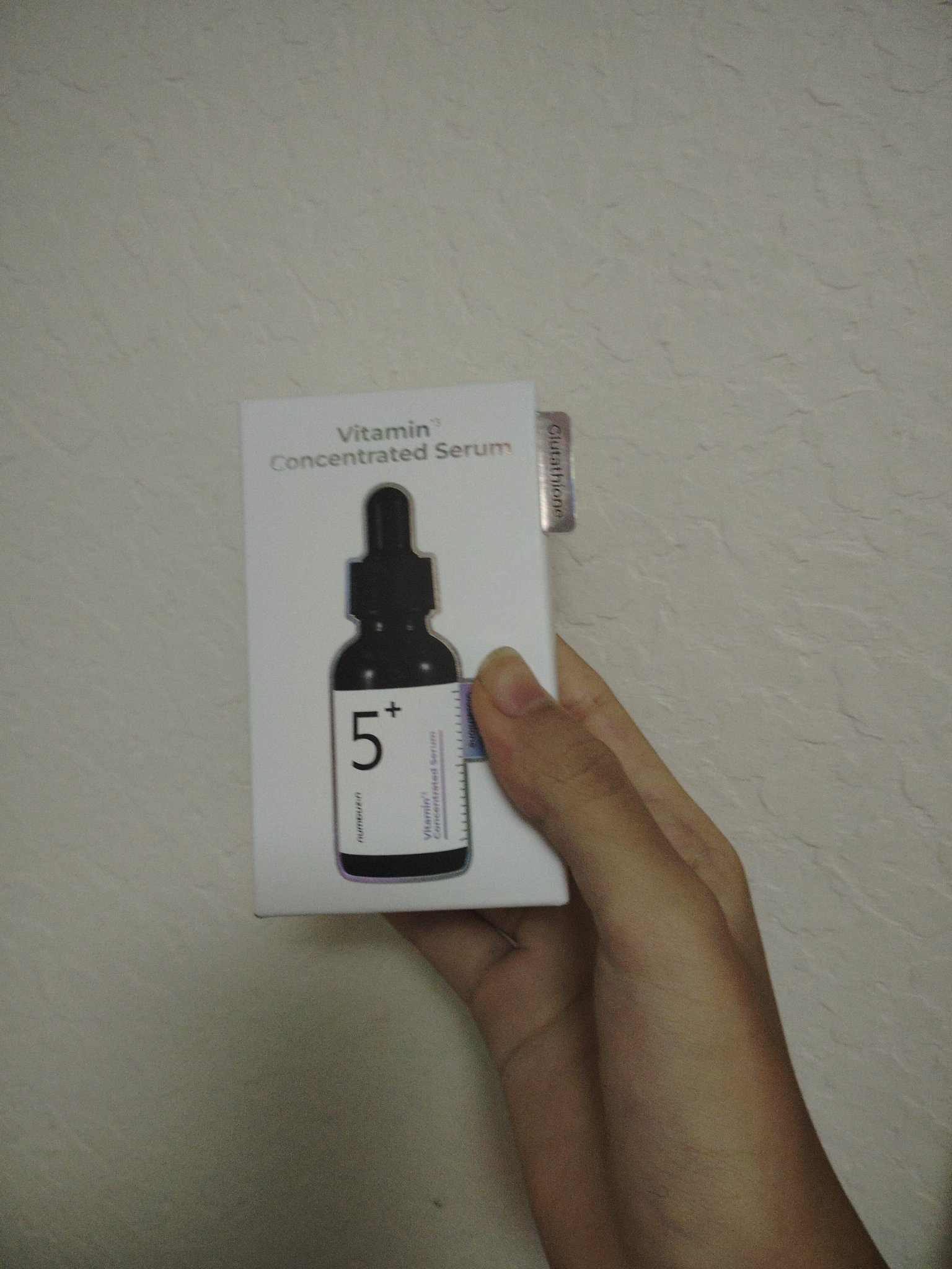 5番 白玉グルタチオンＣ美容液/numbuzin/美容液を使ったクチコミ（1枚目）