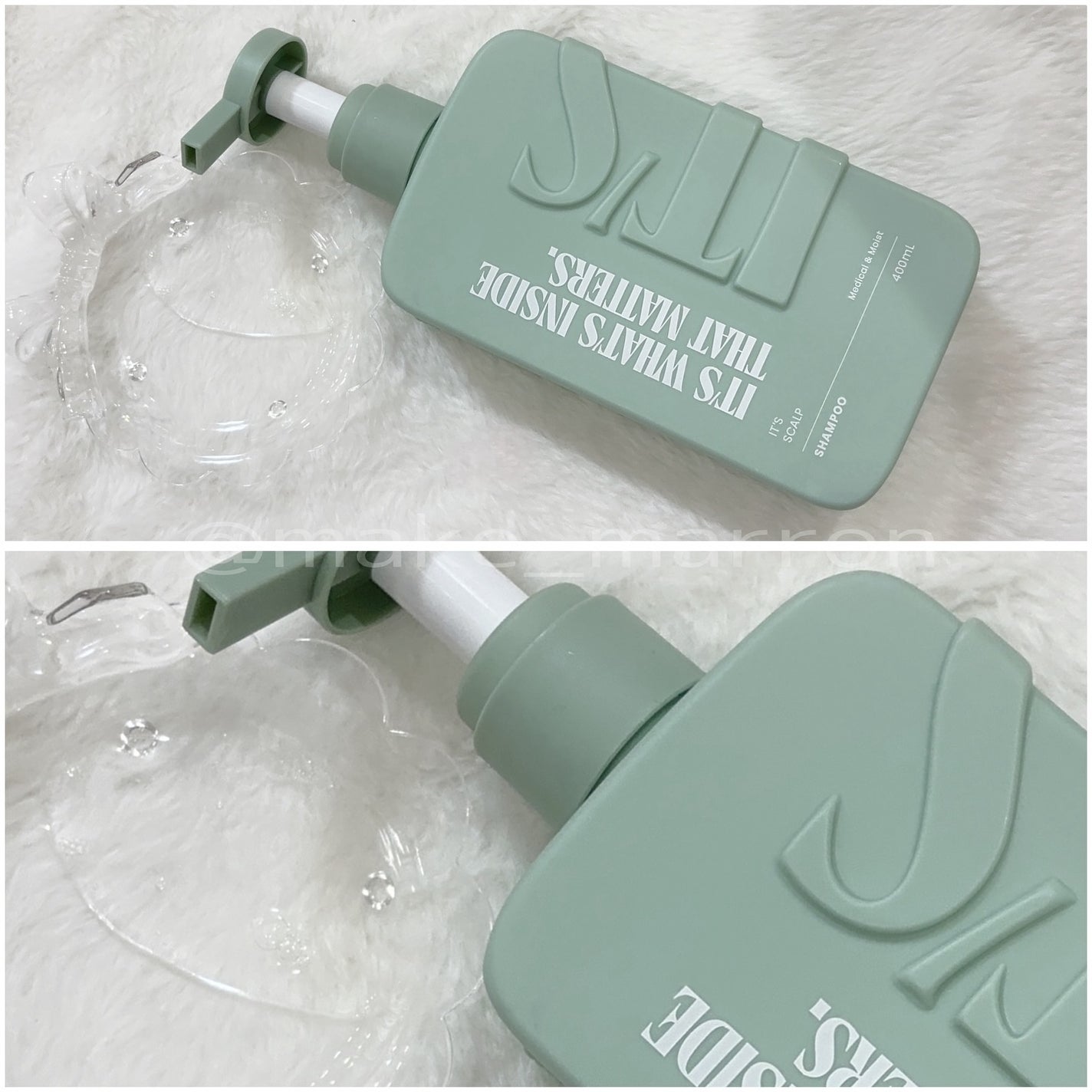 薬用スカルプ メディカルモイスト シャンプー/トリートメント/IT’S WHAT’S INSIDE THAT MATTERS./市販シャンプーを使ったクチコミ(2枚目)