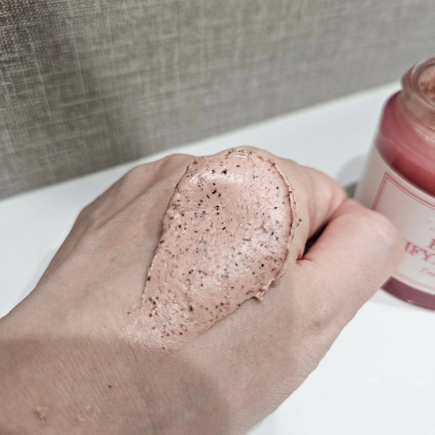 ビーツピュリファイングフェイスマスク/I'm from/洗い流すパック・マスクを使ったクチコミ（3枚目）