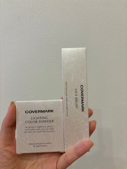 カバーマーク ライティング カラー パウダー/COVERMARK/パウダーチークを使ったクチコミ(7枚目)