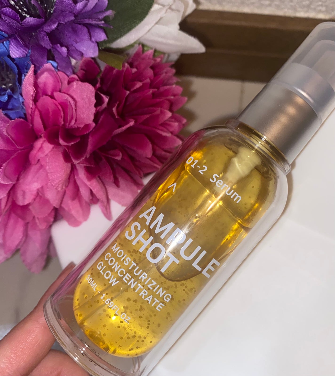 モイスチャーライジング コンセントレートグロウ セラム/AMPULE SHOT/美容液を使ったクチコミ(1枚目)