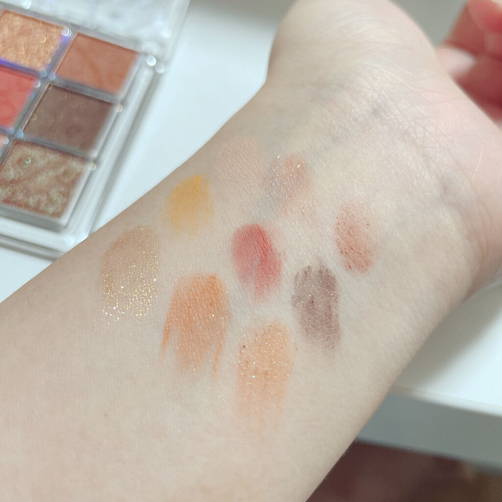 クォーツ 9色アイシャドウパレット(ドリームランドアイシャドウ)/ZEESEA/アイシャドウパレットを使ったクチコミ（2枚目）