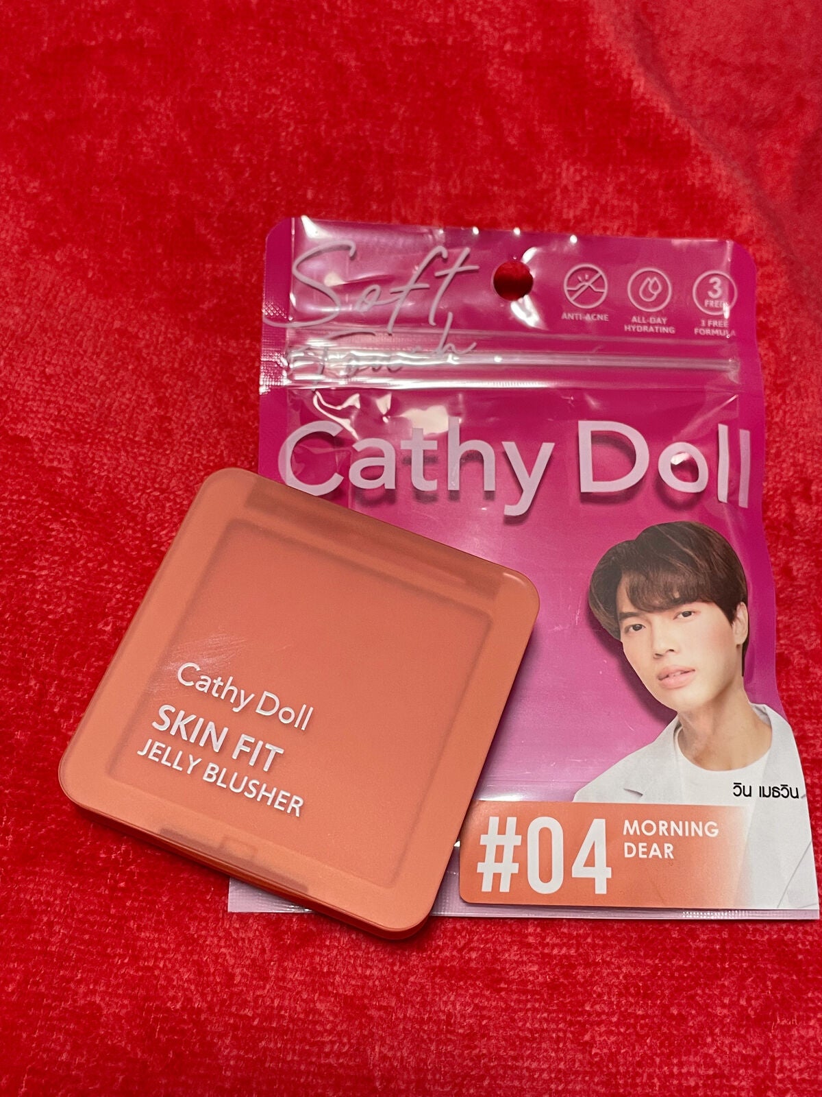 ヌードマットブラッシャー/CathyDoll/パウダーチークを使ったクチコミ(3枚目)