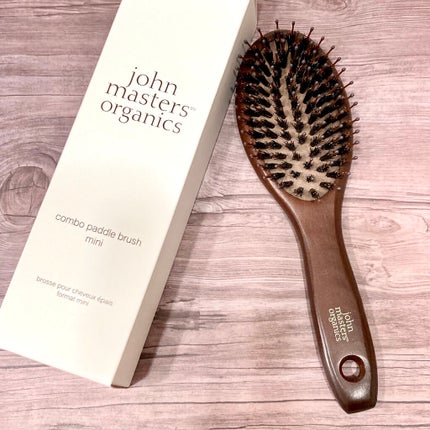 コンボパドルブラシ/john masters organics/ヘアブラシを使ったクチコミ(3枚目)