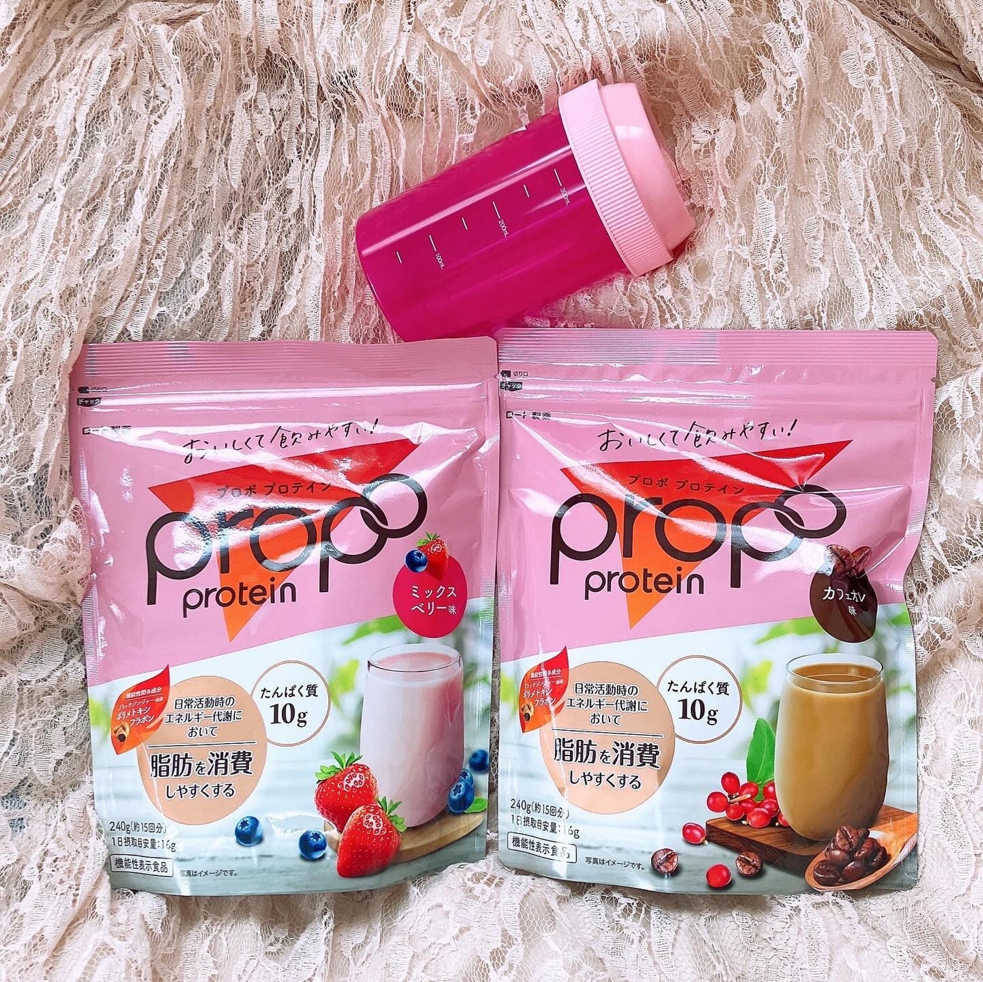 プロポ プロテイン(カフェオレ味)/ロート製薬/その他プロテインを使ったクチコミ(1枚目)