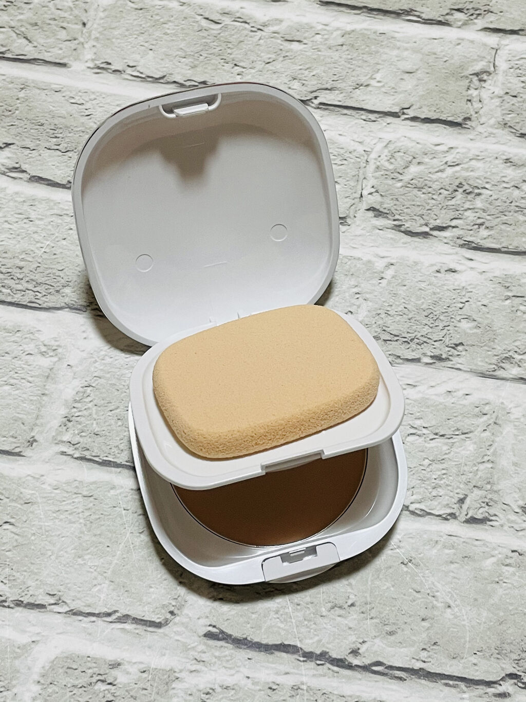 ポルトA ファンデーションケーキUV 微香料のクチコミ「ポルトA
ファンデーションケーキ
           (MADE IN JAPAN)

☑︎.....」（2枚目）