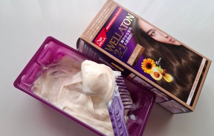 ウエラトーン ツープラスワン クリームタイプ/ウエラ/ヘアカラーを使ったクチコミ(4枚目)