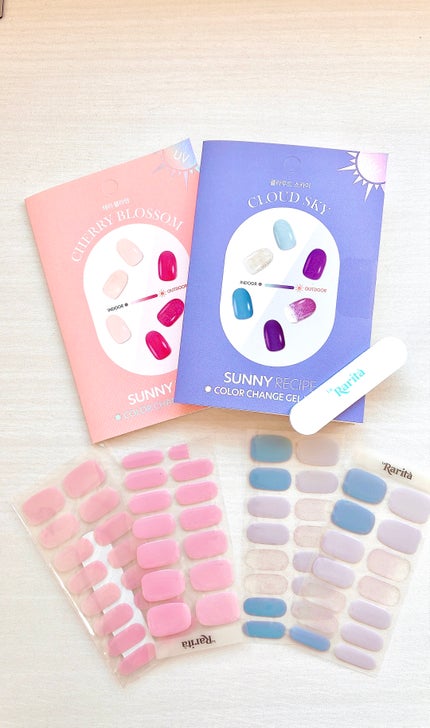 SUNNY RECIPE COLOR CHANGE GEL NAIL/SUNNY RECIPE/ネイルシールを使ったクチコミ(1枚目)