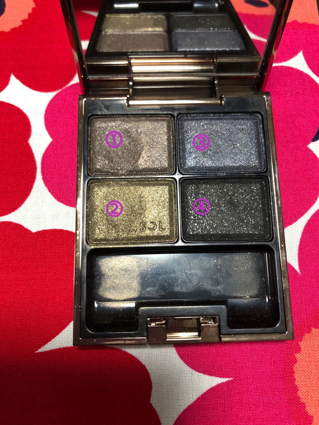 ニュアンスシェイドアイズ/LUNASOL/アイシャドウパレットを使ったクチコミ(1枚目)