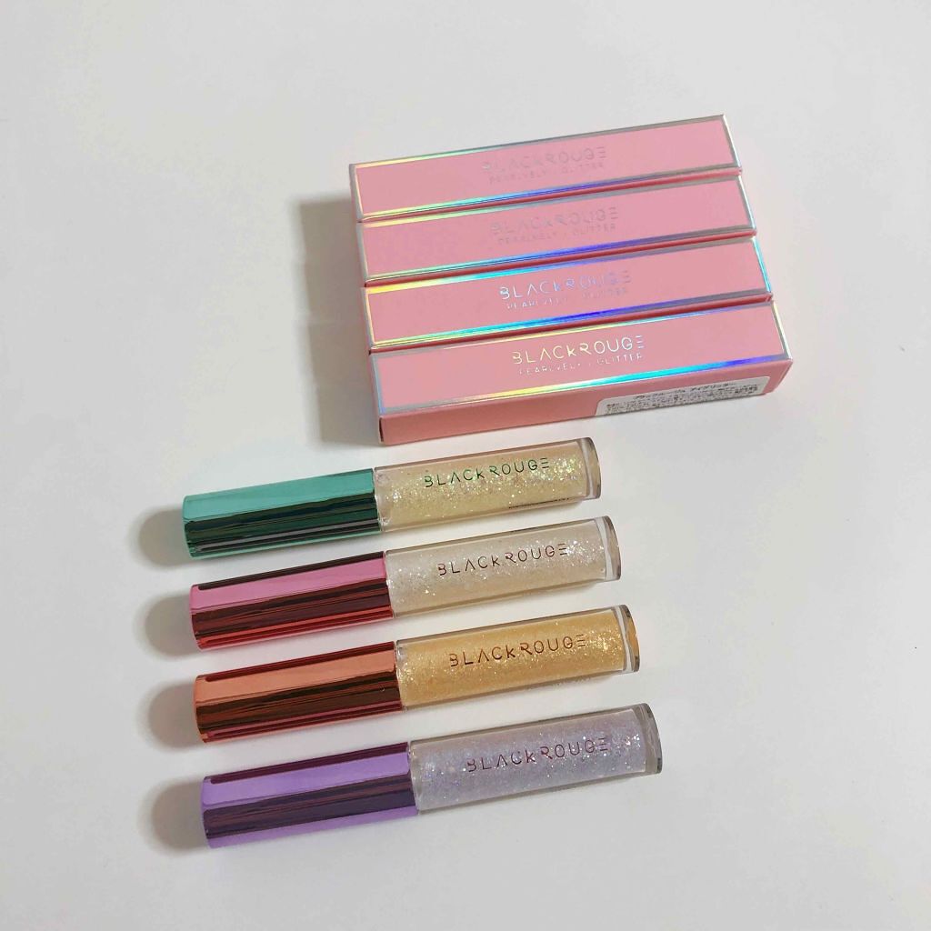 パールブリーアイグリッター/BLACK ROUGE/グリッターを使ったクチコミ（1枚目）