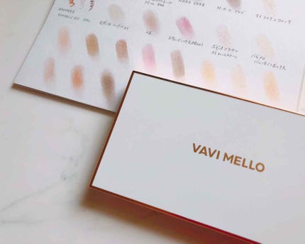 バレンタインボックス/VAVI MELLO/アイシャドウパレットを使ったクチコミ(3枚目)