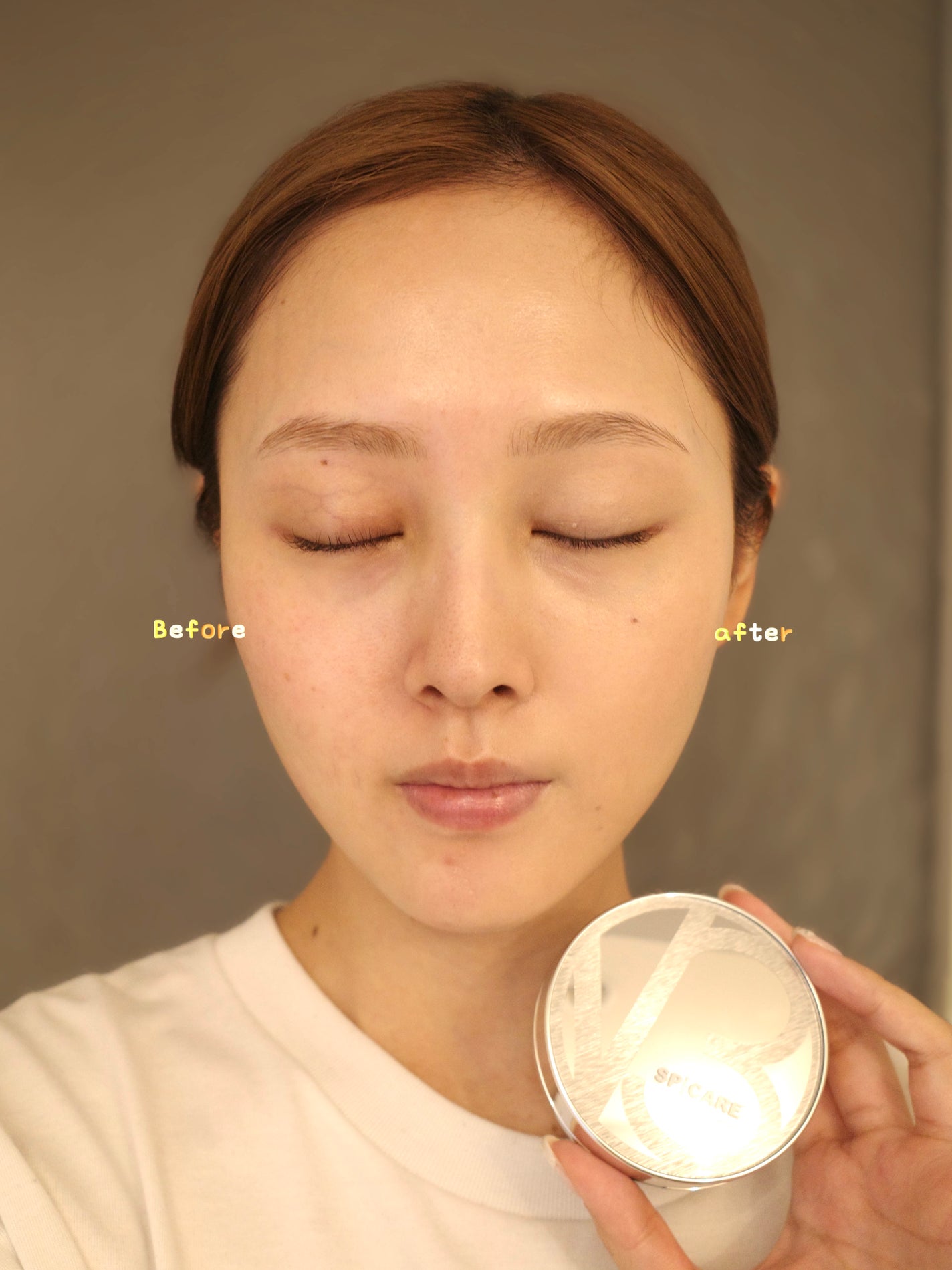 V3シャイニングファンデーション/SPICARE/クッションファンデーションを使ったクチコミ(2枚目)