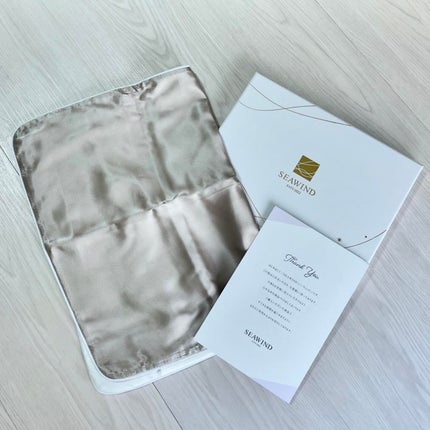 SEAWIND シルク枕カバー/SEAWIND/ヘアケアグッズを使ったクチコミ(1枚目)