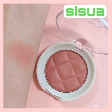 ワッフルドウブラッシャー/sisua by unleashia/ジェル・クリームチークを使ったクチコミ(5枚目)