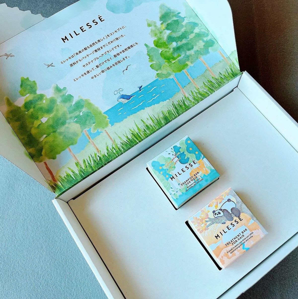 MILESSÉ ミレッセ シャンプーバー G/ミレッセ /市販シャンプーを使ったクチコミ(1枚目)