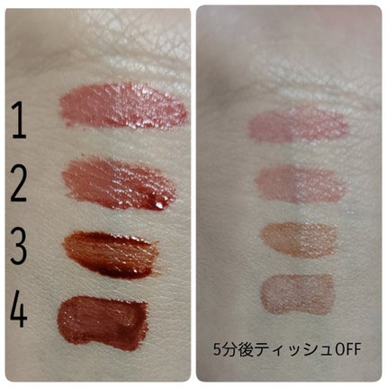 ジューシーリップティント/キャンメイク/口紅を使ったクチコミ(2枚目)