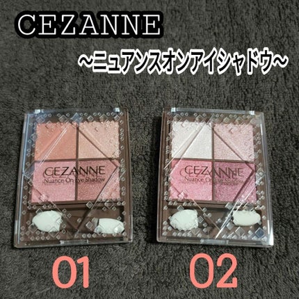 ニュアンスオンアイシャドウ/CEZANNE/アイシャドウパレットを使ったクチコミ(1枚目)