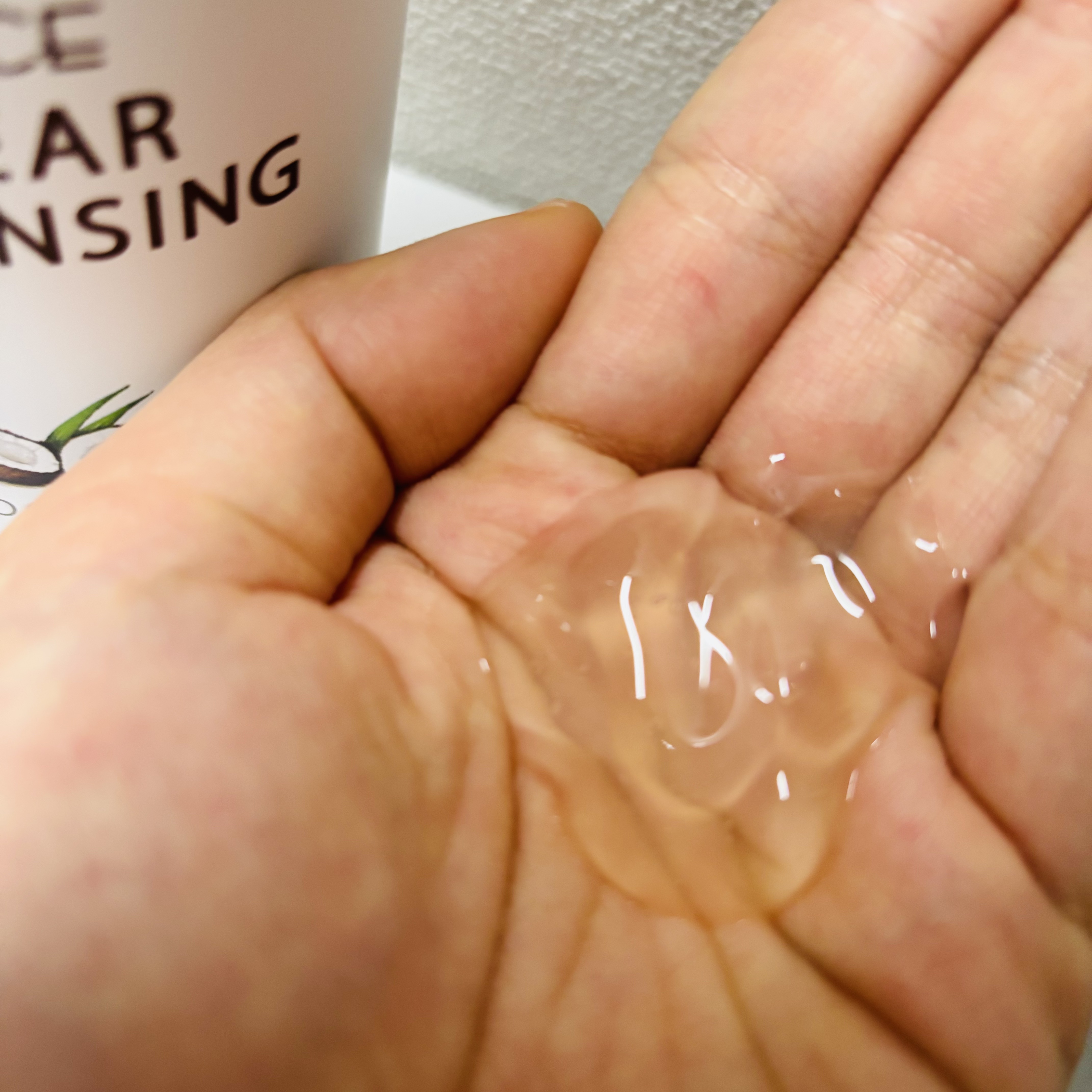 クリアクレンジング ココナッツ/世田谷コスメ/クレンジングジェルを使ったクチコミ（2枚目）