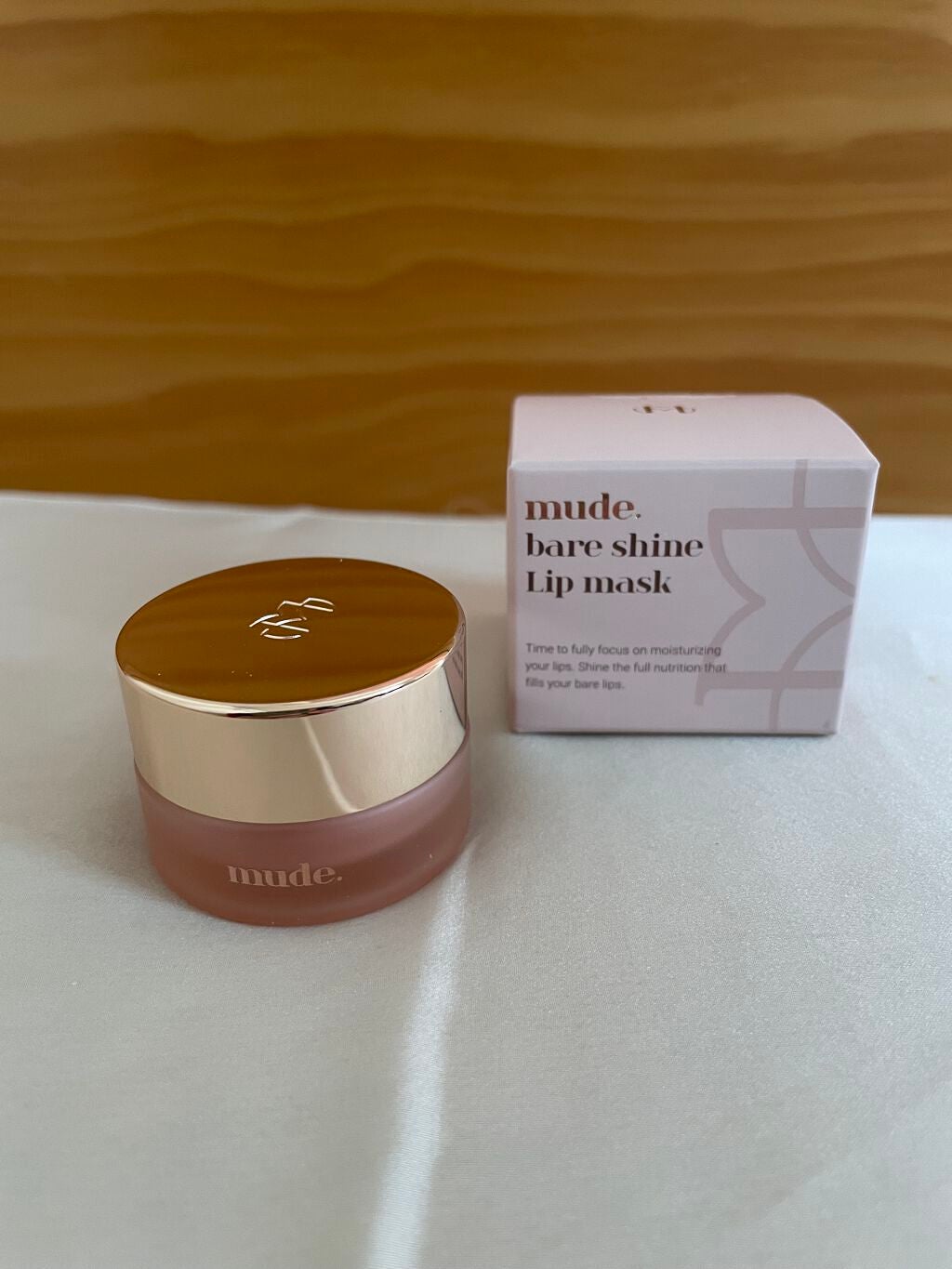 ベアーシャインリップマスク/mude/リップマスクを使ったクチコミ(1枚目)