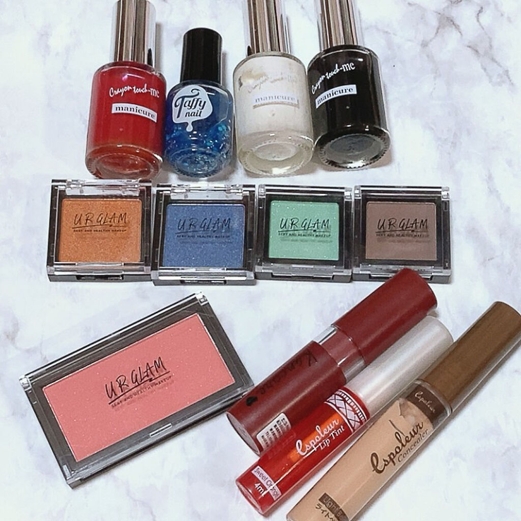 UR GLAM　POWDER EYESHADOW/U R GLAM/単色アイシャドウを使ったクチコミ（3枚目）