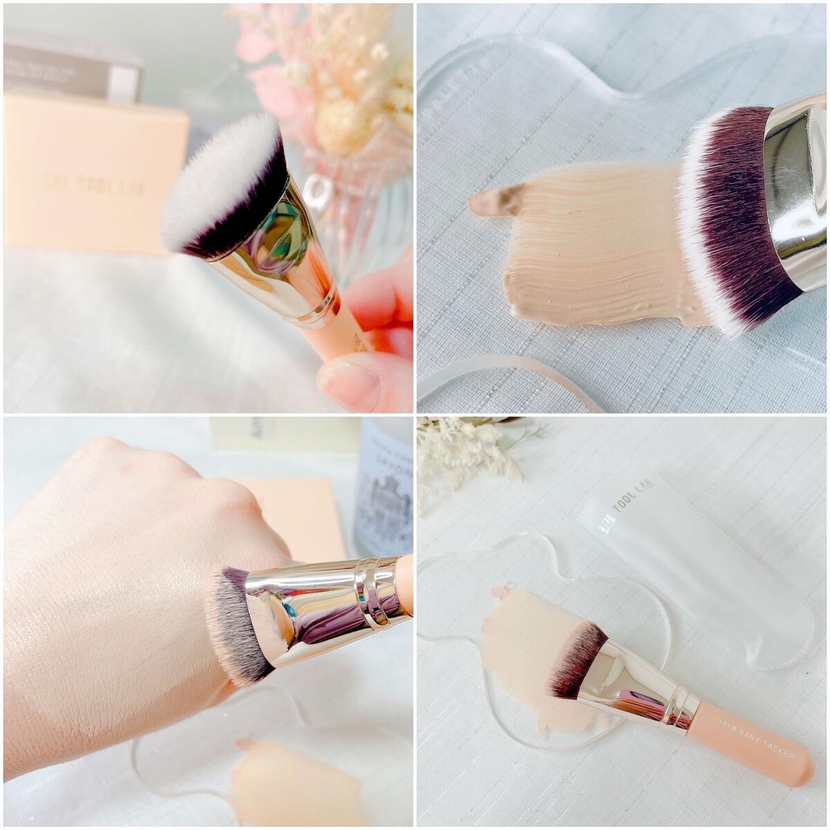 101B ベイビータスカー/THE TOOL LAB/メイクブラシを使ったクチコミ（3枚目）