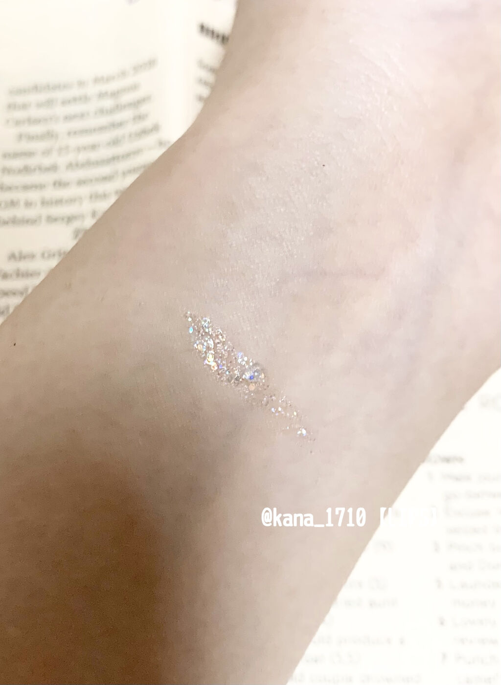 3CE アイスイッチ/3CE/グリッターを使ったクチコミ（2枚目）