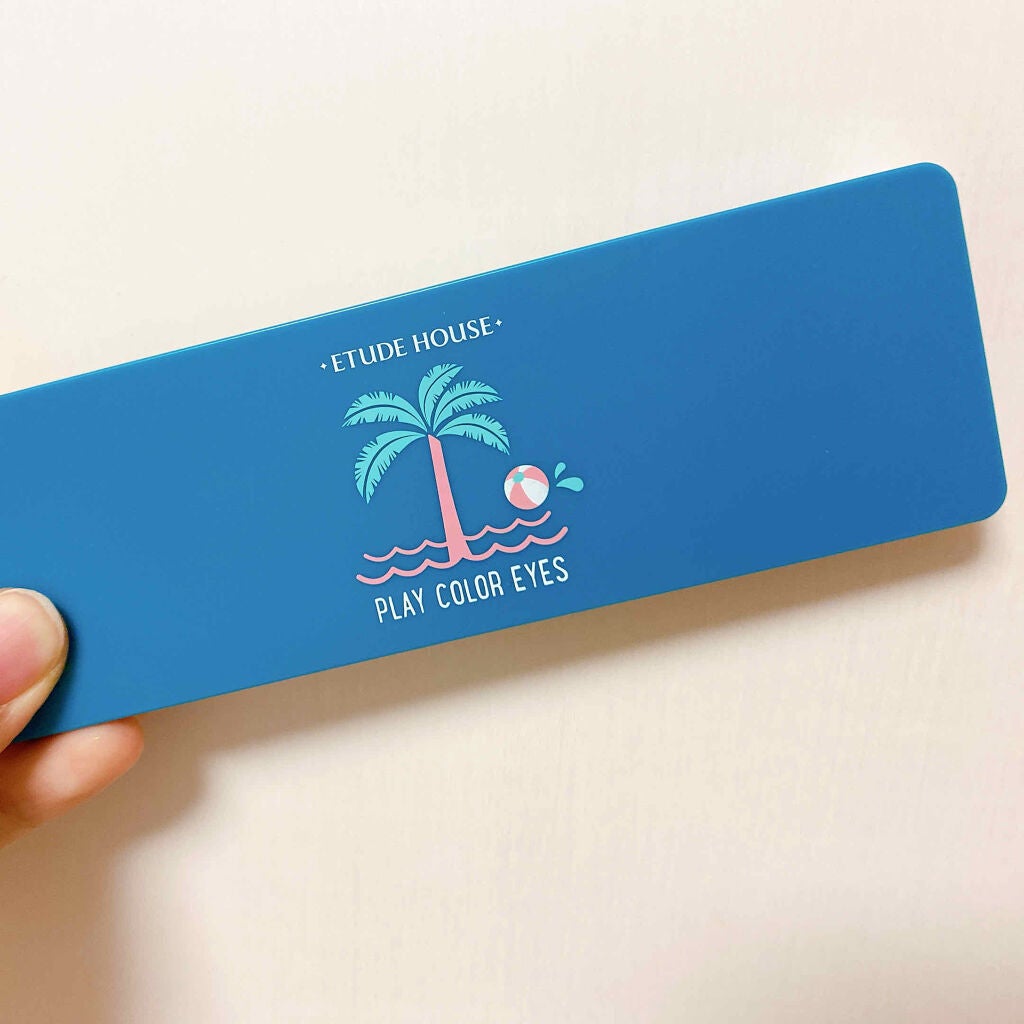 プレイカラー アイシャドウ ビーチパーティー/ETUDE/アイシャドウパレットを使ったクチコミ(3枚目)