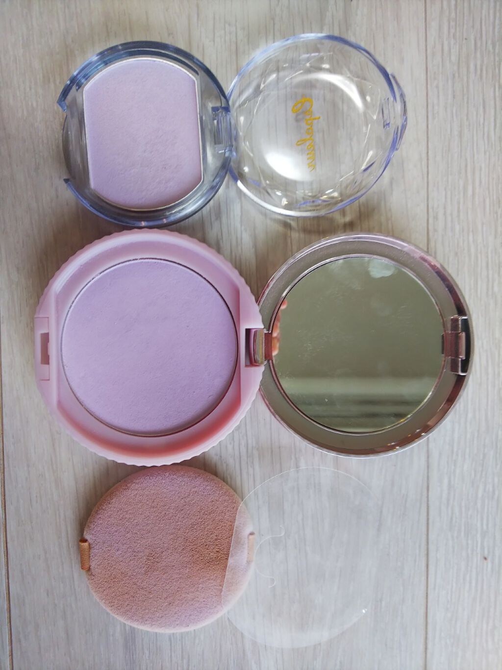 トランスペアレントフィニッシュパウダー/キャンメイク/プレストパウダーを使ったクチコミ（2枚目）