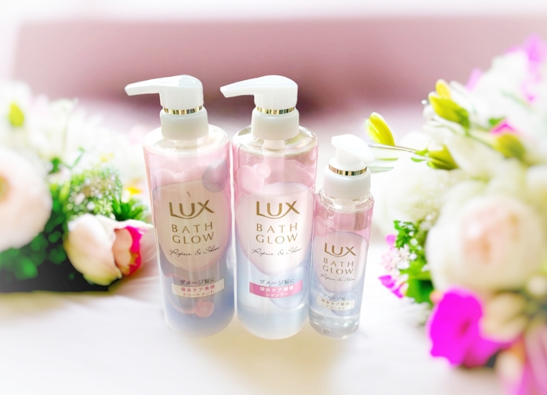 バスグロウ リペア&シャイン シャンプー／トリートメント/LUX/シャンプー・コンディショナーを使ったクチコミ（1枚目）