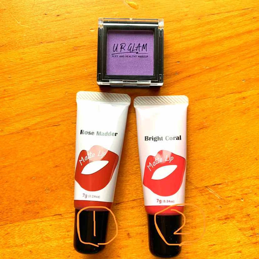 マットリップD/DAISO/口紅を使ったクチコミ（2枚目）