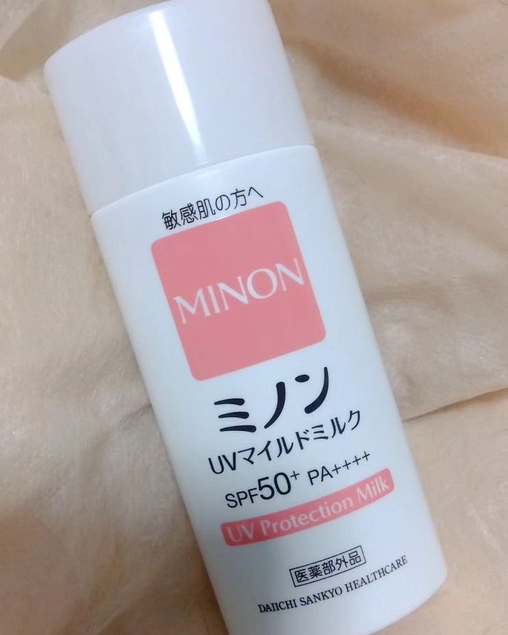 ミノンUVマイルドミルク/ミノン/日焼け止めミルクを使ったクチコミ（1枚目）