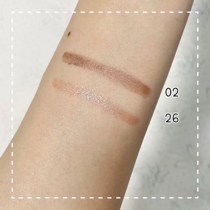 キャビアスティック アイカラー 02 Amethyst(ミニ)/ローラ メルシエ/スティックアイシャドウを使ったクチコミ(2枚目)