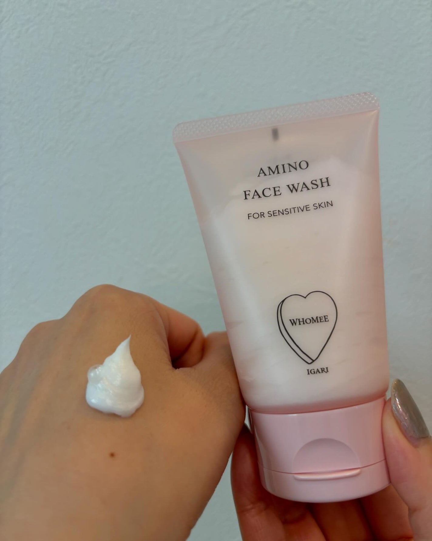アミノフェイスウォッシュ/WHOMEE/洗顔フォームを使ったクチコミ(2枚目)