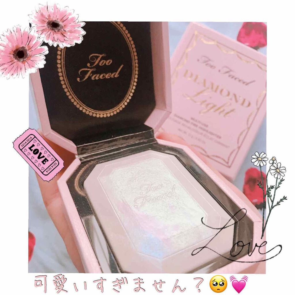 ダイヤモンドライト マルチユース ハイライター/Too Faced/パウダーハイライトを使ったクチコミ(2枚目)