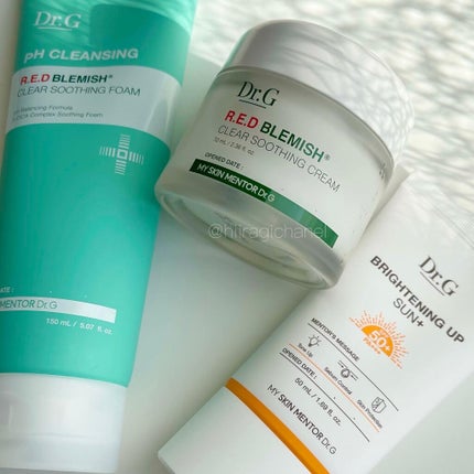 弱酸性レッドブレミッシュクリアスージングフォーム/Dr.G/洗顔フォームを使ったクチコミ(1枚目)