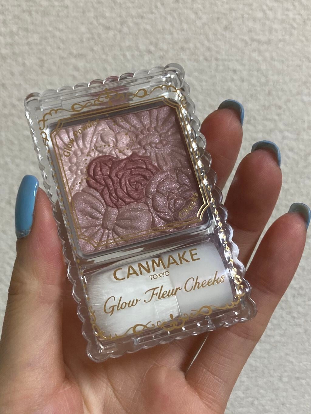 グロウフルールチークス/キャンメイク/パウダーチークを使ったクチコミ(1枚目)