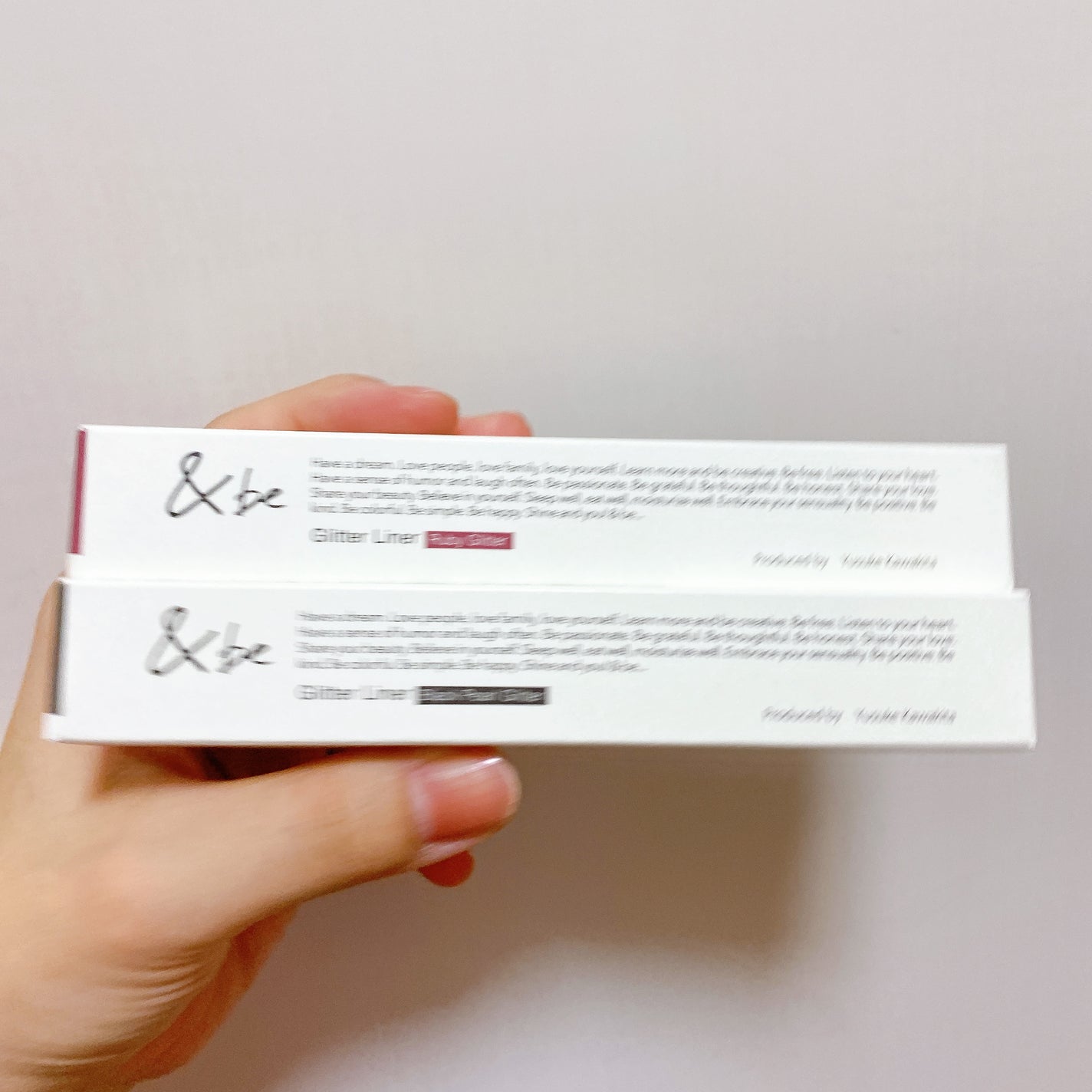 グリッター ライナー/&be/リキッドアイライナーを使ったクチコミ(3枚目)