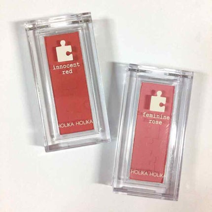 HOLIKA HOLIKA ピースマッチングチークのクチコミ「🎁コスパ最強!ホリカホリカ粉チーク🎁
買う予定はなかったのですが、ホリカホリカに行った時に可.....」(1枚目)