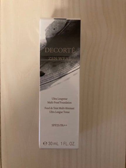 ゼン ウェア フルイド/DECORTÉ/リキッドファンデーションを使ったクチコミ(1枚目)