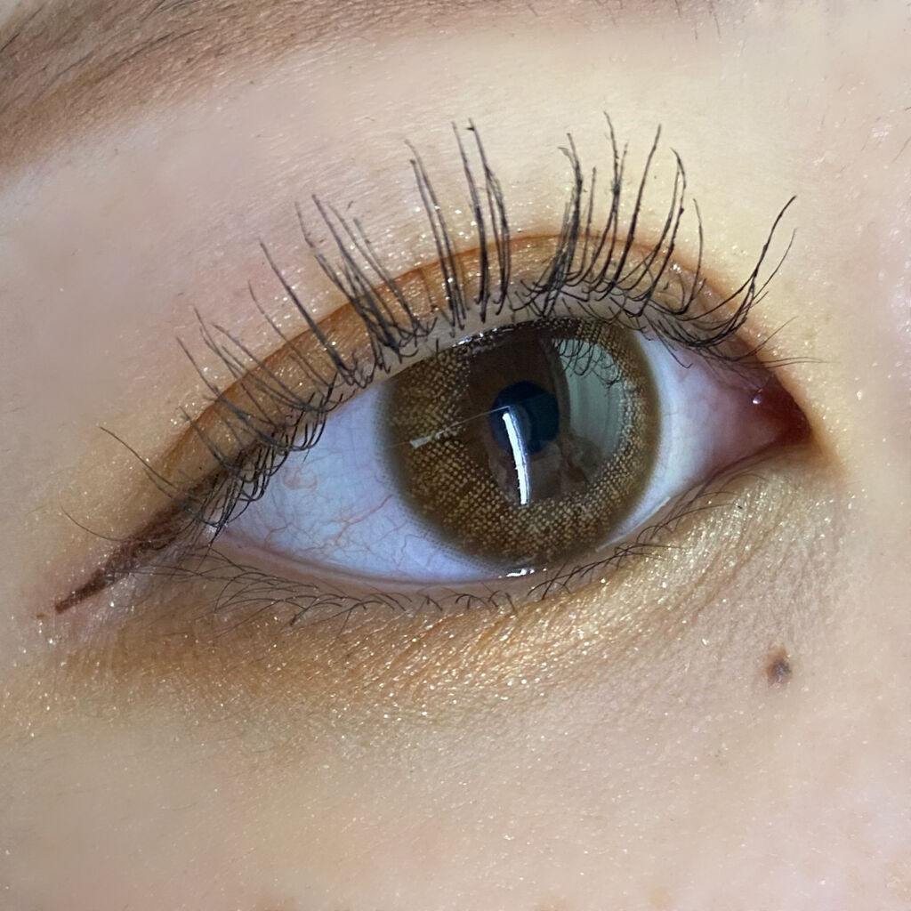 「塗るつけまつげ」ボリュームタイプ/デジャヴュ/マスカラを使ったクチコミ（2枚目）