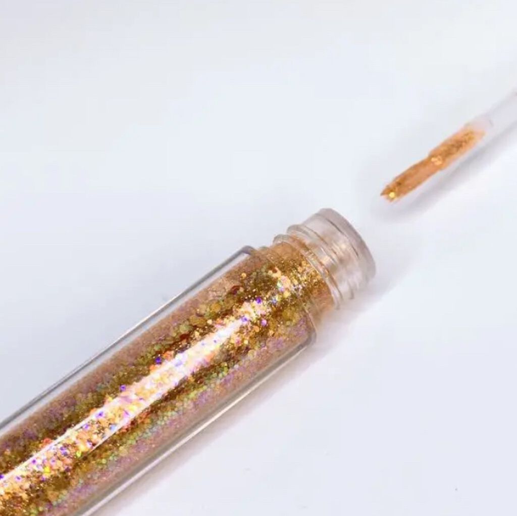 リキッド グリッター シャドウ/rom&nd/グリッターを使ったクチコミ(4枚目)