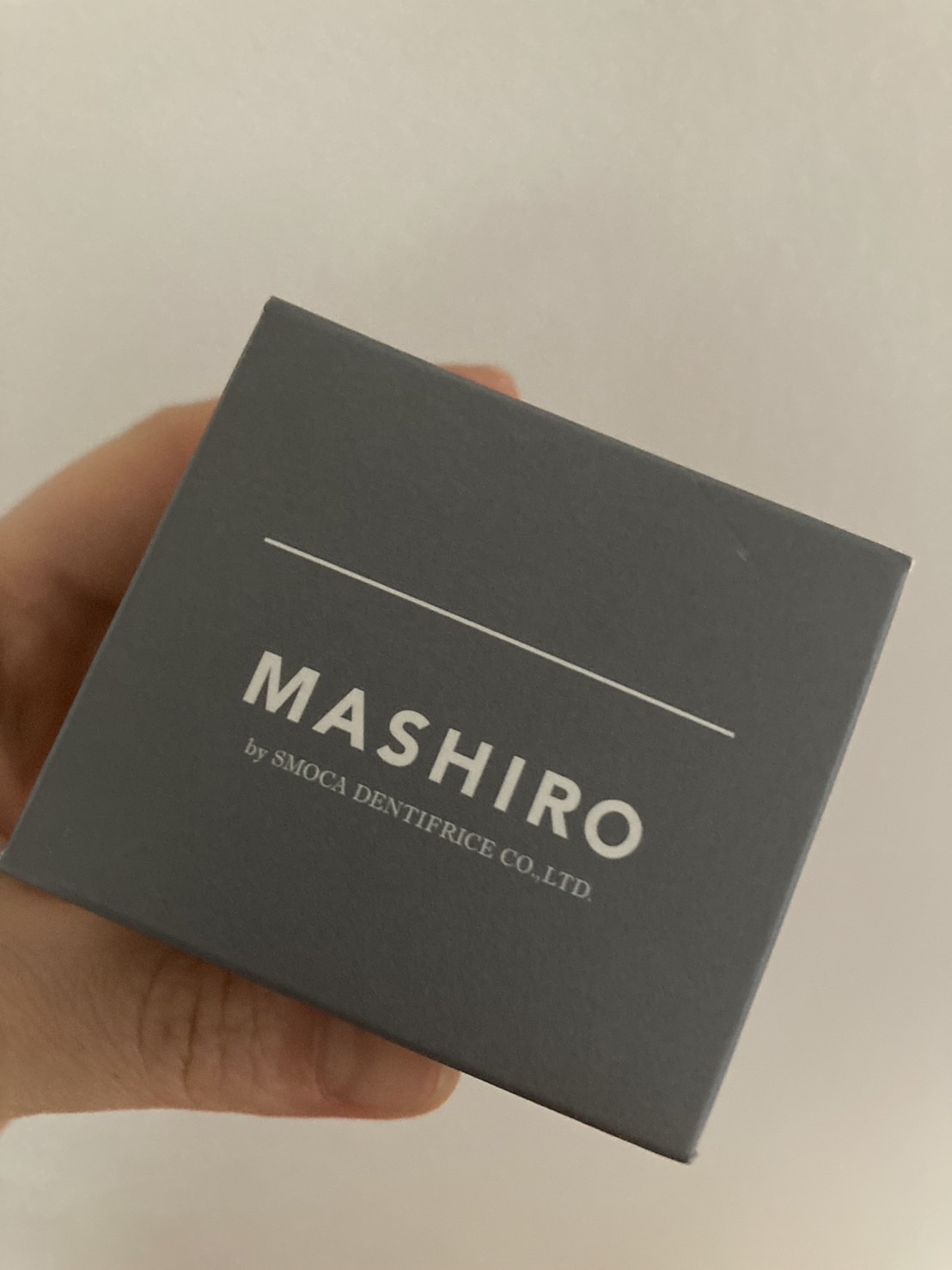 MASHIRO 薬用ホワイトニングパウダー ハーブミント/MASHIRO/歯磨き粉を使ったクチコミ（1枚目）