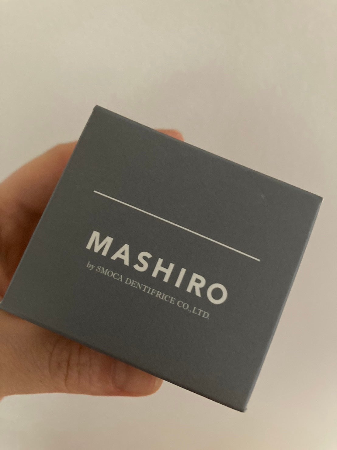 MASHIRO 薬用ホワイトニングパウダー ハーブミント/MASHIRO/歯磨き粉を使ったクチコミ(1枚目)