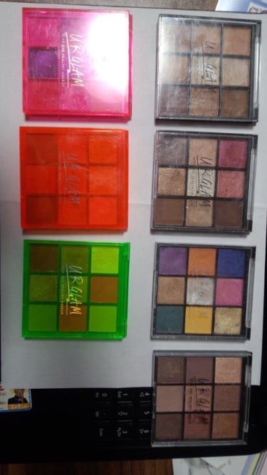 UR GLAM　BLOOMING EYE COLOR PALETTE/U R GLAM/アイシャドウパレットを使ったクチコミ（1枚目）