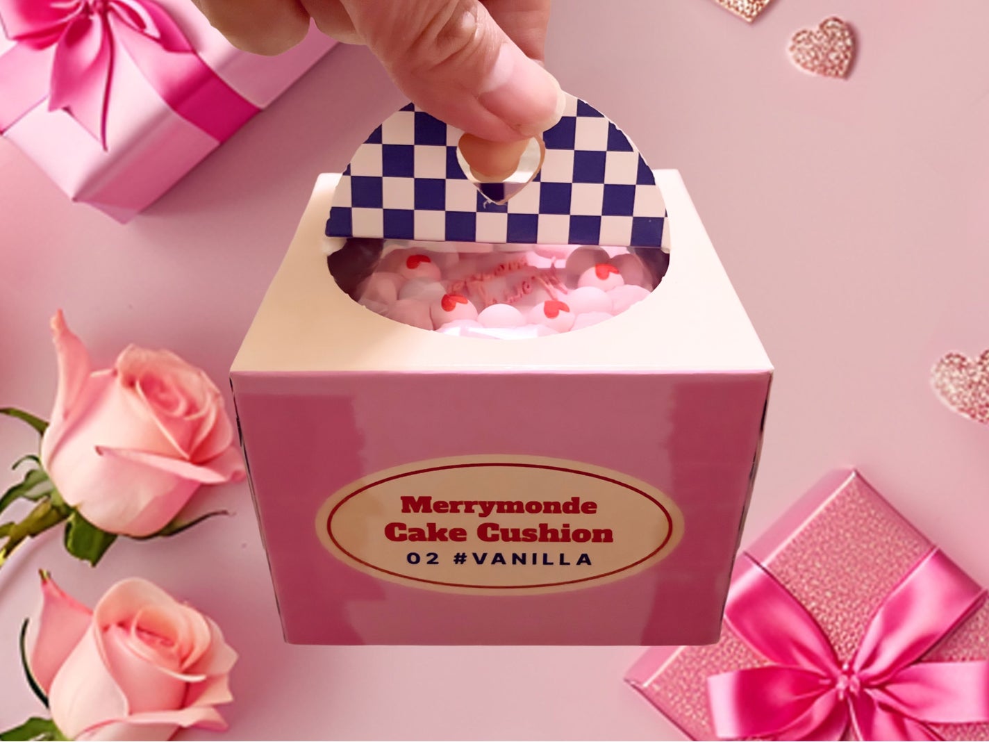 ハッピーユアデイクッション/Merrymonde/クッションファンデーションを使ったクチコミ(2枚目)