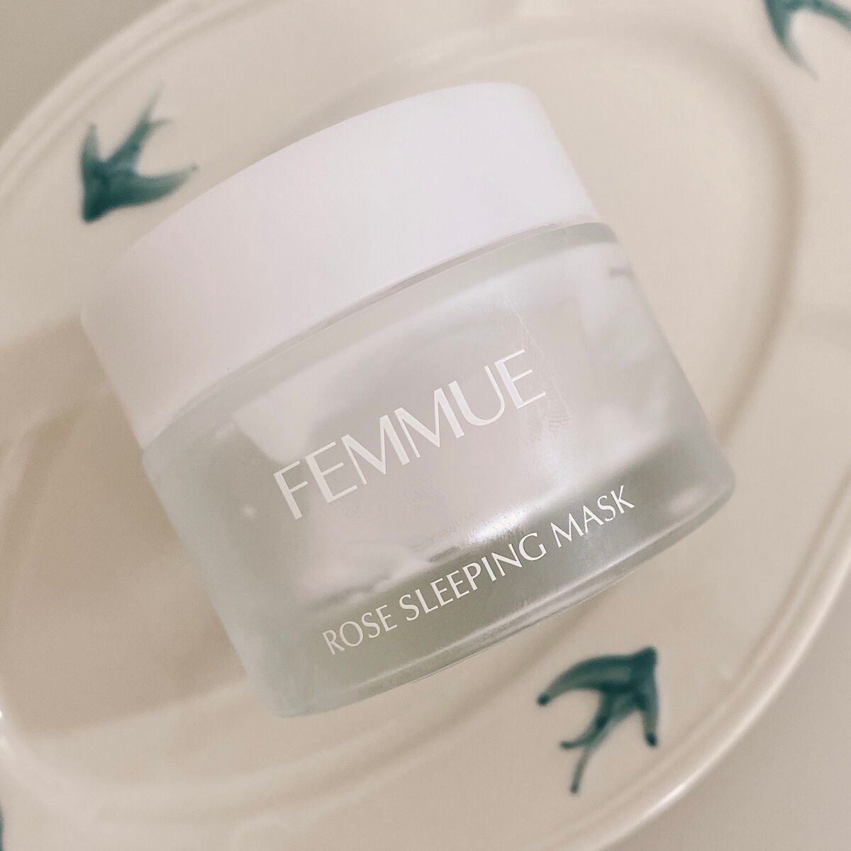 ローズウォーター スリーピングマスク/FEMMUE/フェイスクリームを使ったクチコミ(2枚目)