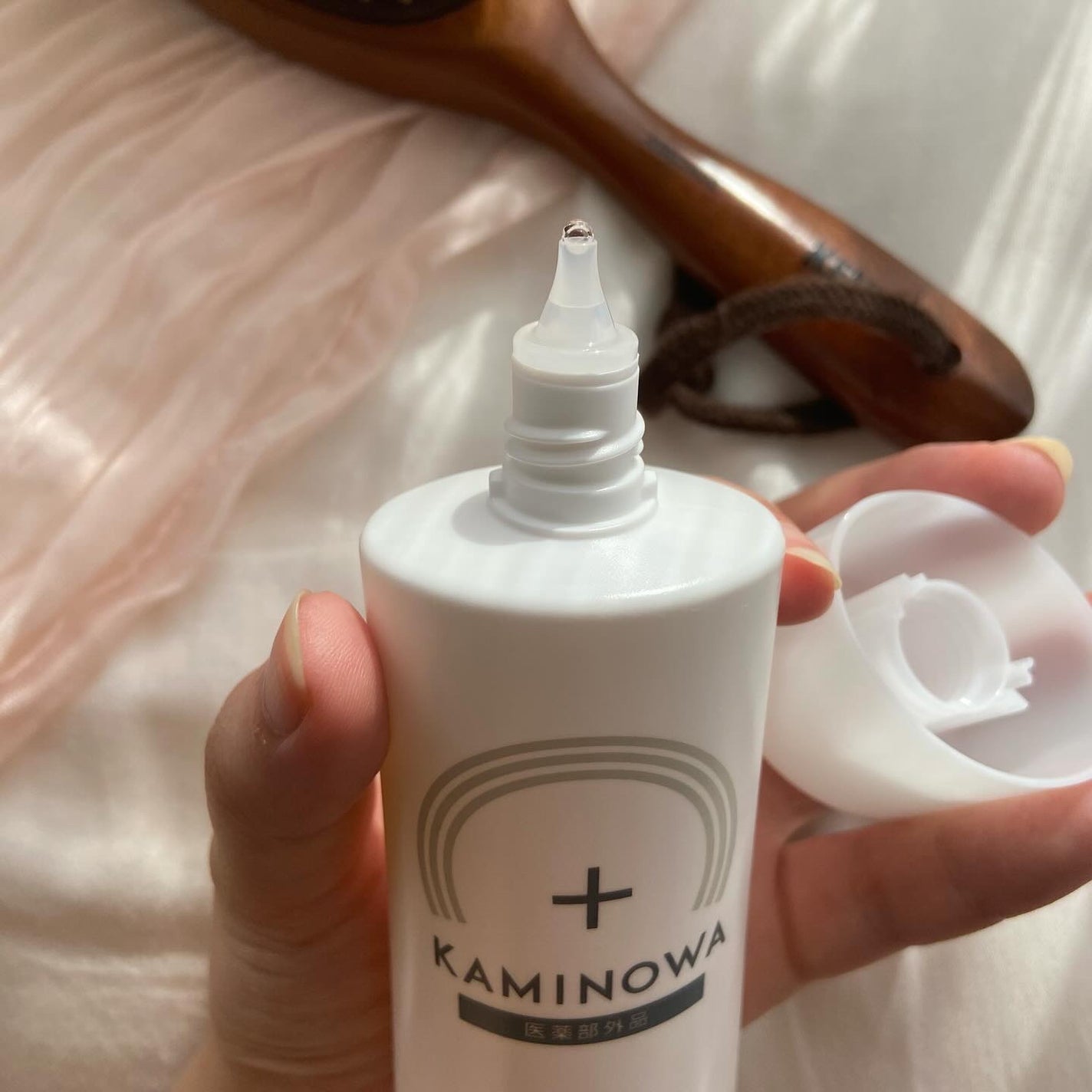 薬用育毛剤 KAMINOWA/KAMINOWA/頭皮ローションを使ったクチコミ(3枚目)