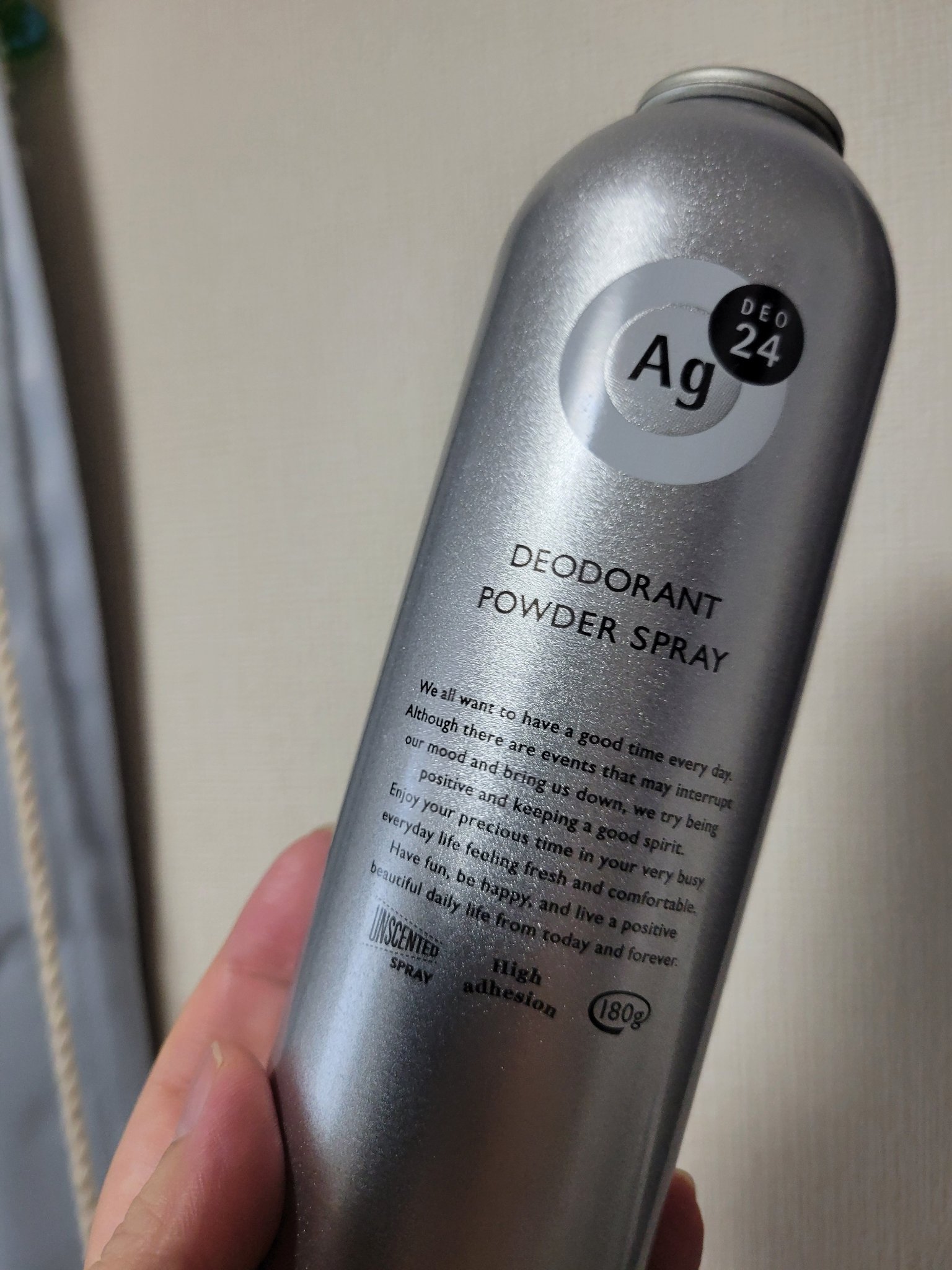 パウダースプレー（ヴァンミニョン）/エージーデオ24/デオドラント・制汗剤を使ったクチコミ（1枚目）