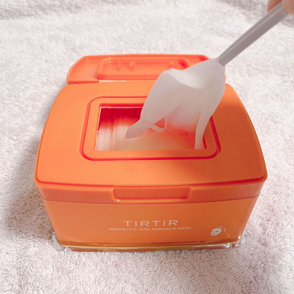 パーフェクトシービタアンプルマスク/TIRTIR(ティルティル)/シートマスク・パックを使ったクチコミ（3枚目）